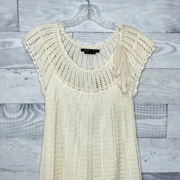 BCBGMaxAzria Crochet Knit Dress - Picture 3 of 6
